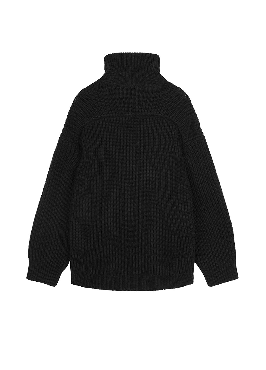 Sweater / JNBY High-necked Wool Sweater