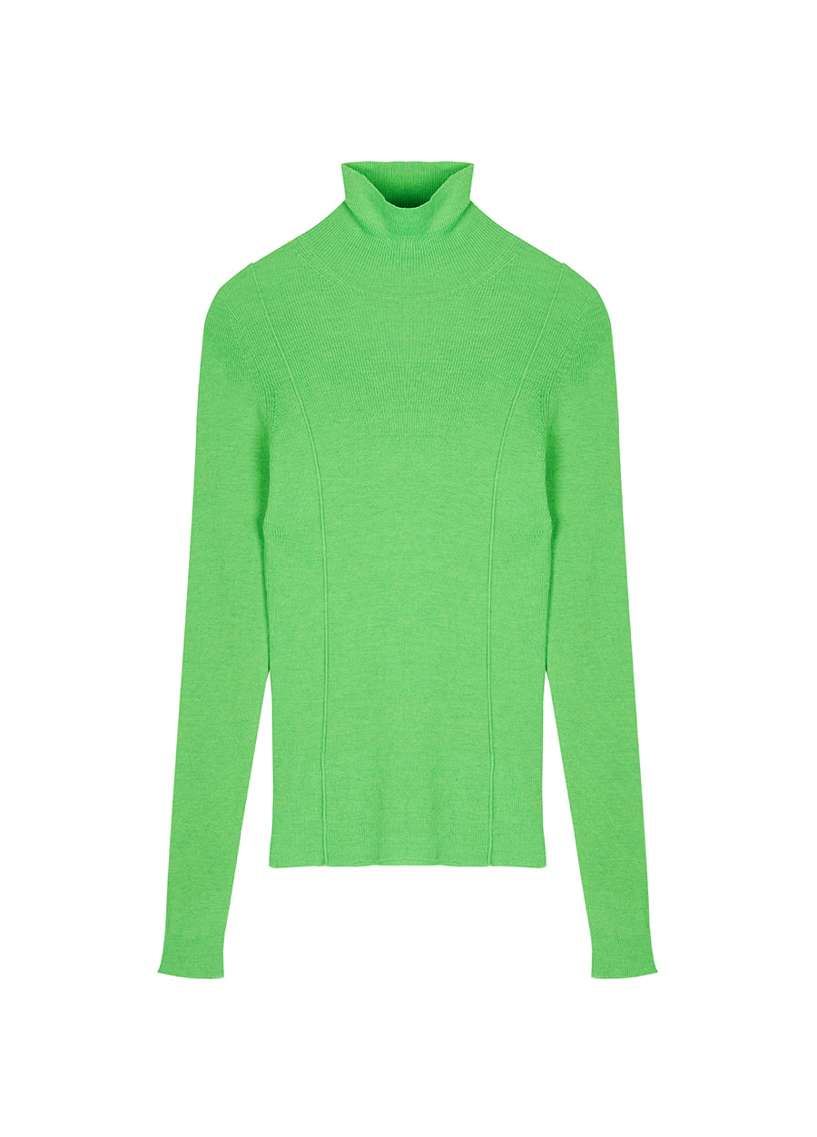 Sweater / JNBY High-neck Wool-blend Cashmere Pullover Sweater