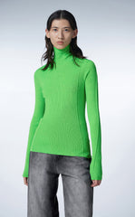 Sweater / JNBY High-neck Wool-blend Cashmere Pullover Sweater