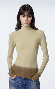 Sweater / JNBY High-neck Wool-blend Cashmere Pullover Sweater