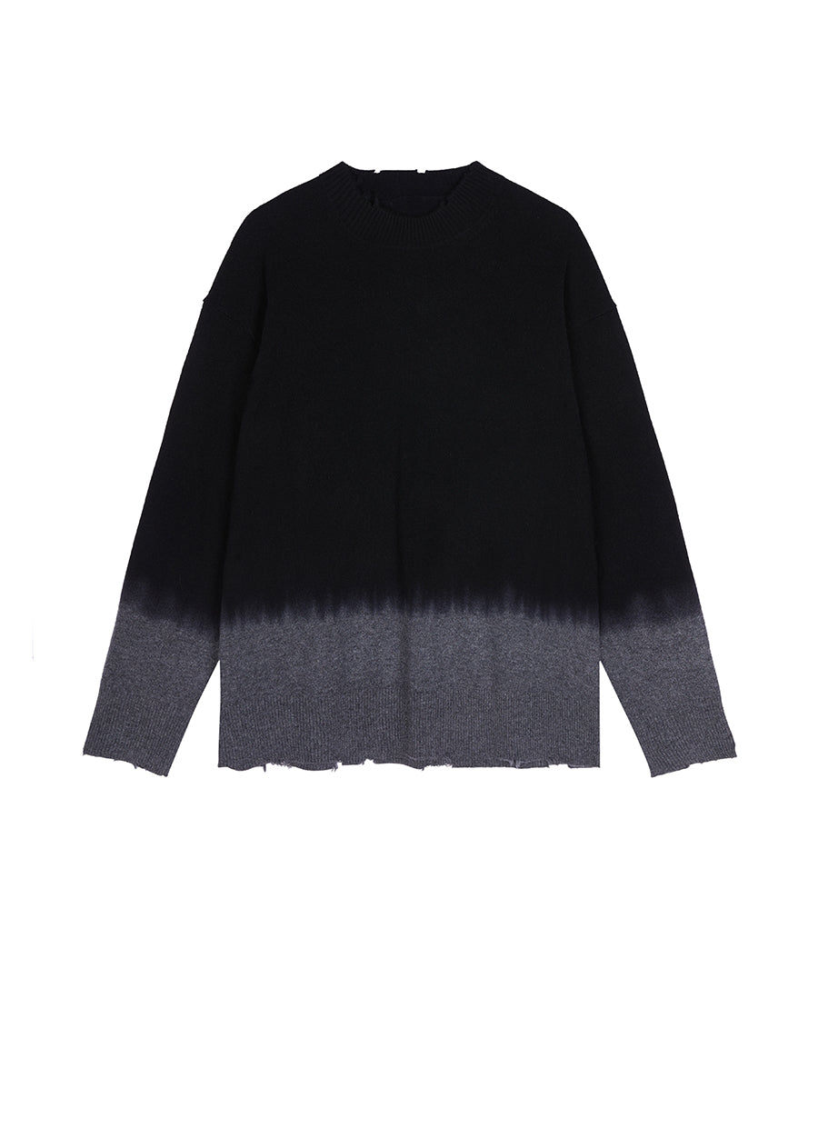 Sweater / JNBY Oversize Color Block Pullover Sweater