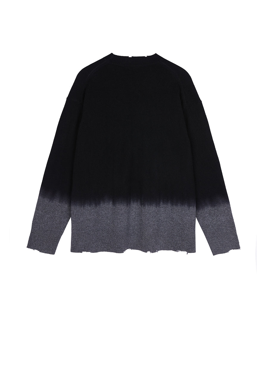 Sweater / JNBY Oversize Color Block Pullover Sweater