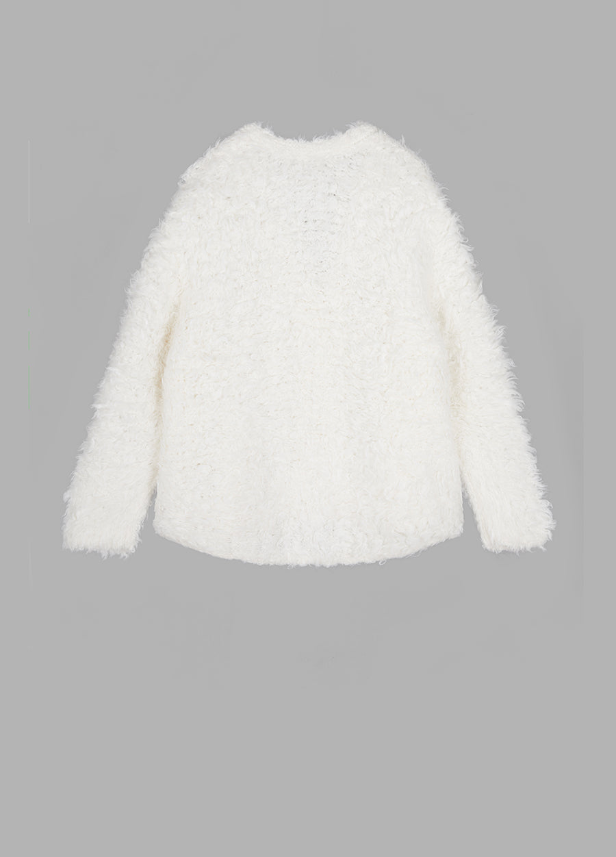 Sweater / JNBY V-neck Alpaca Cardigan Sweater