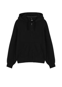 Sweatshirt / JNBY Relaxed Cardigan Hooded Sweatshirt