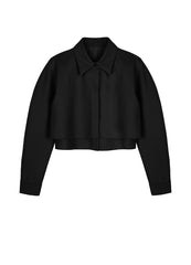 Coat / JNBY Cropped Wool Jacket