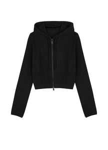 Coat / JNBY   Wool-blend Cashmere Hooded Jacket