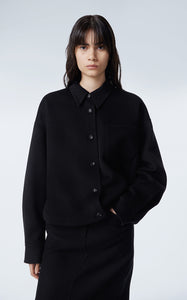 Coat / JNBY   Wool-blend Cashmere Cropped Jacket