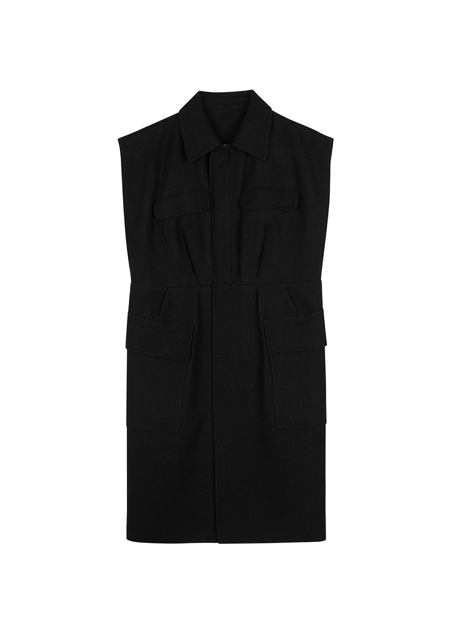 Coat / JNBY Knee-length Wool Vest