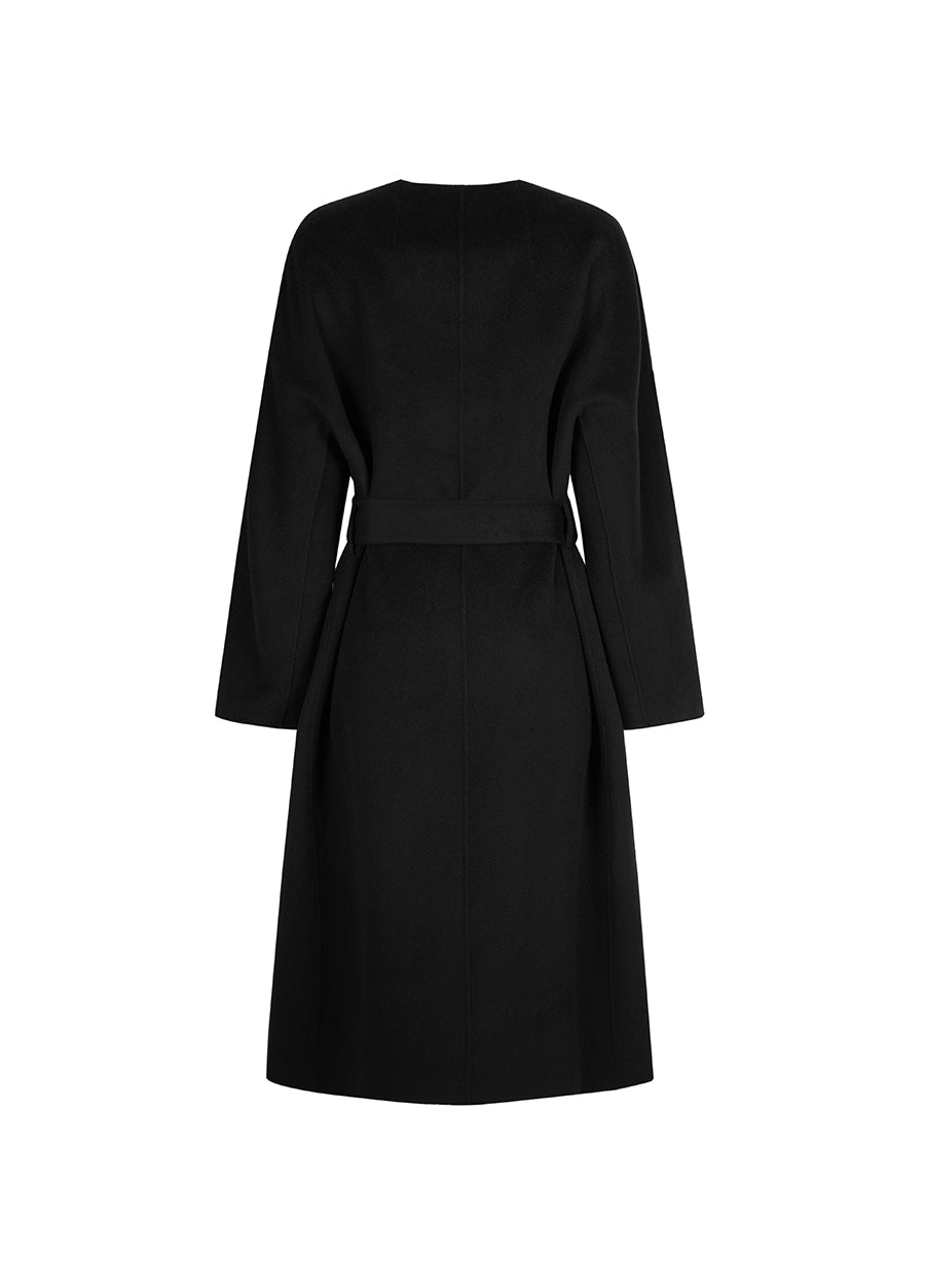 Coat / JNBY Wool-blend Cashmere Mid-length Coat