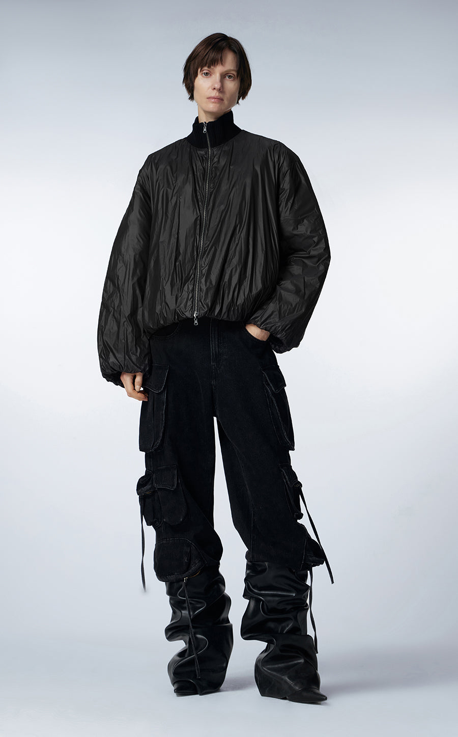 Coat / JNBY  Drawstring-waist Down Coat