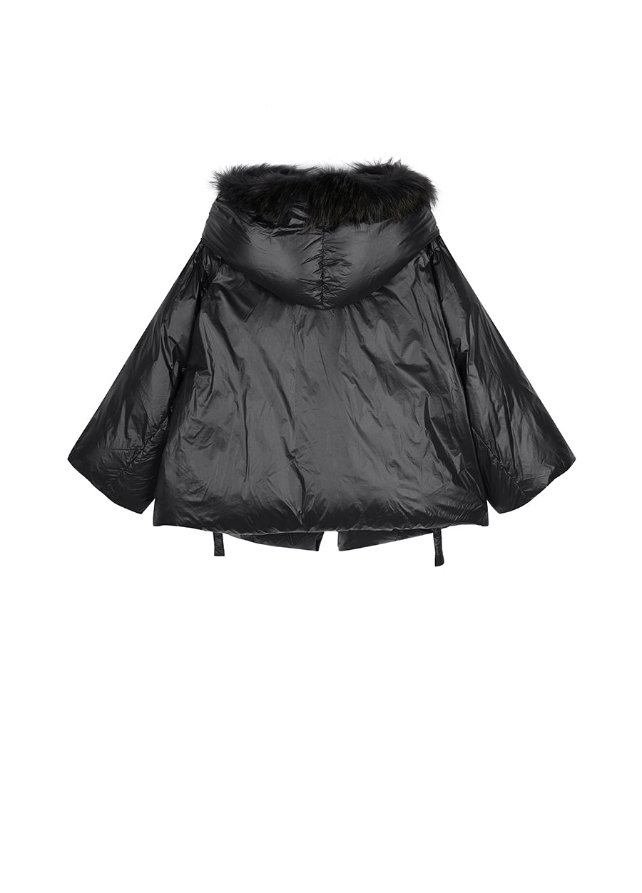 Coat / JNBY  Nylon Hooded Down Coat
