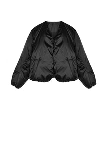 Coat / JNBY V-neck Glossy Down Coat