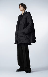 Coat / JNBY Mid-length Hooded Nylon Down Coat