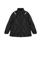 Coat / JNBY Cut-out Lozenge Pattern Down Coat