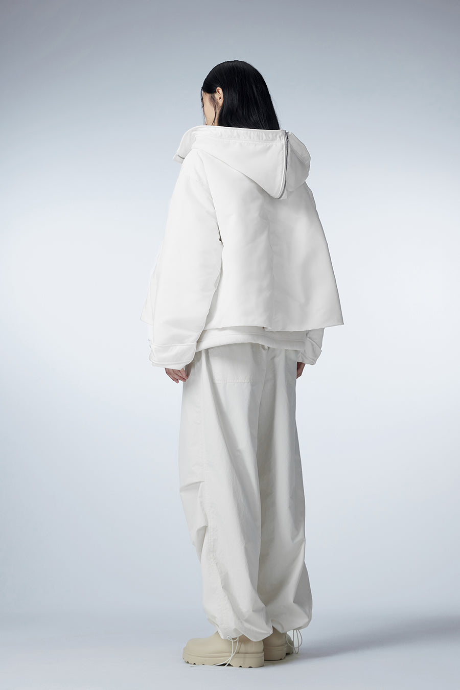 Coat / JNBY Oversized Hooded Down Coat