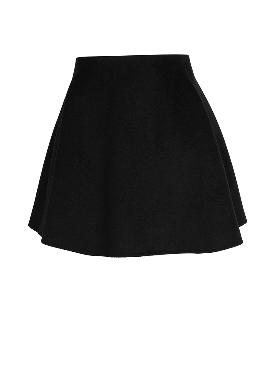 Skirt / JNBY Relaxed A-line wool Skirt