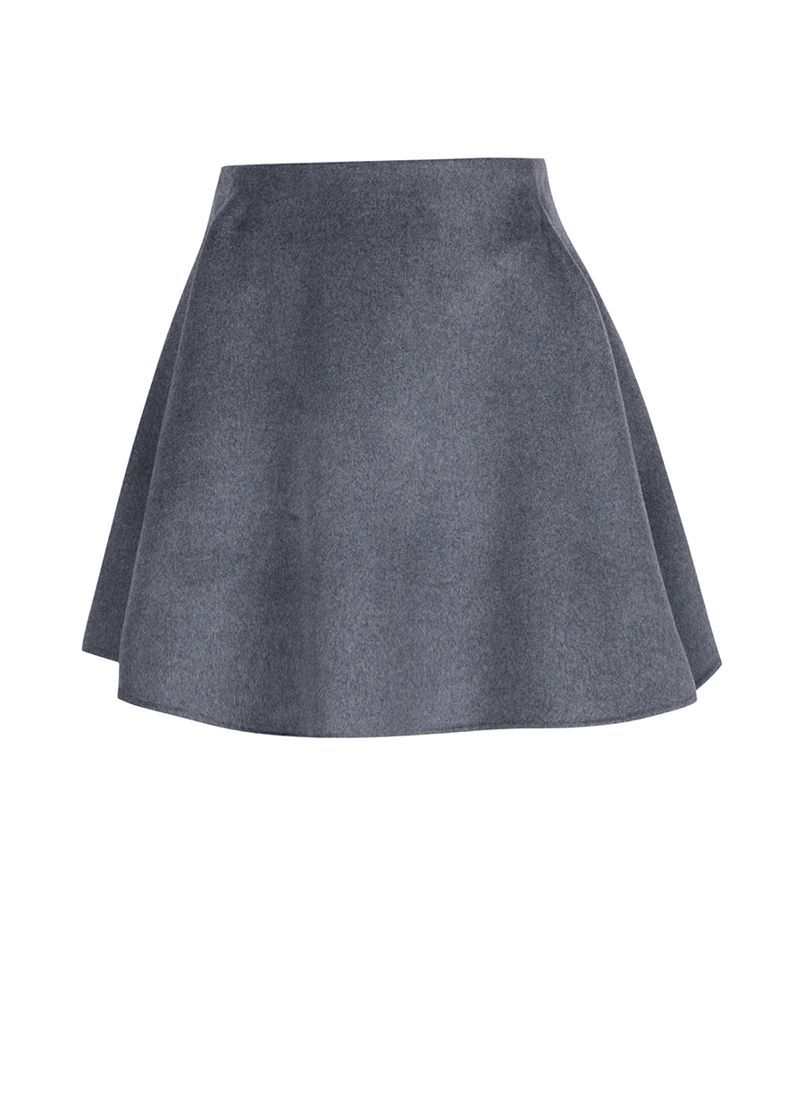 Skirt / JNBY Relaxed A-line wool Skirt