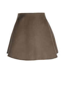 Skirt / JNBY Relaxed A-line wool Skirt