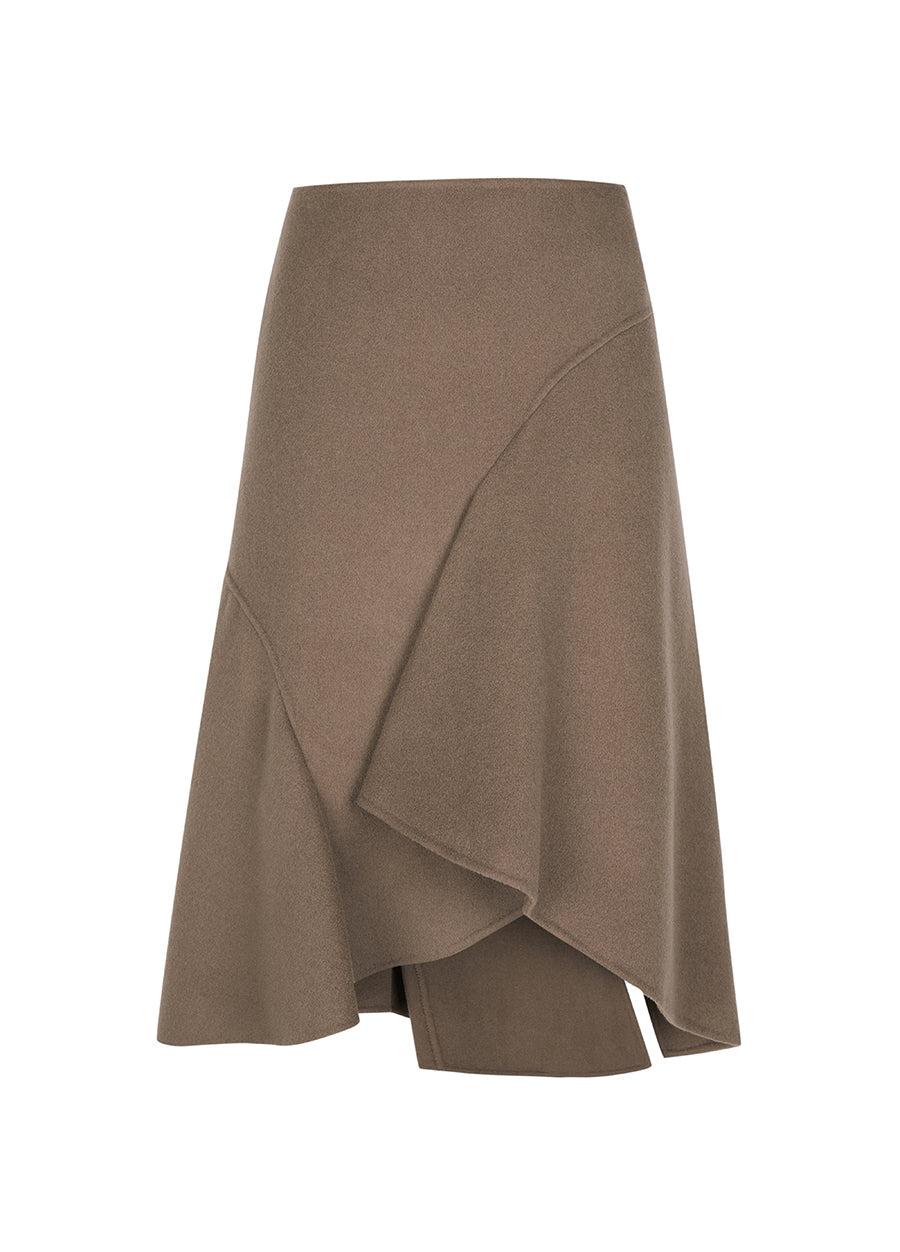 Skirt / JNBY Wool-blend Viscose Mermaid Skirt