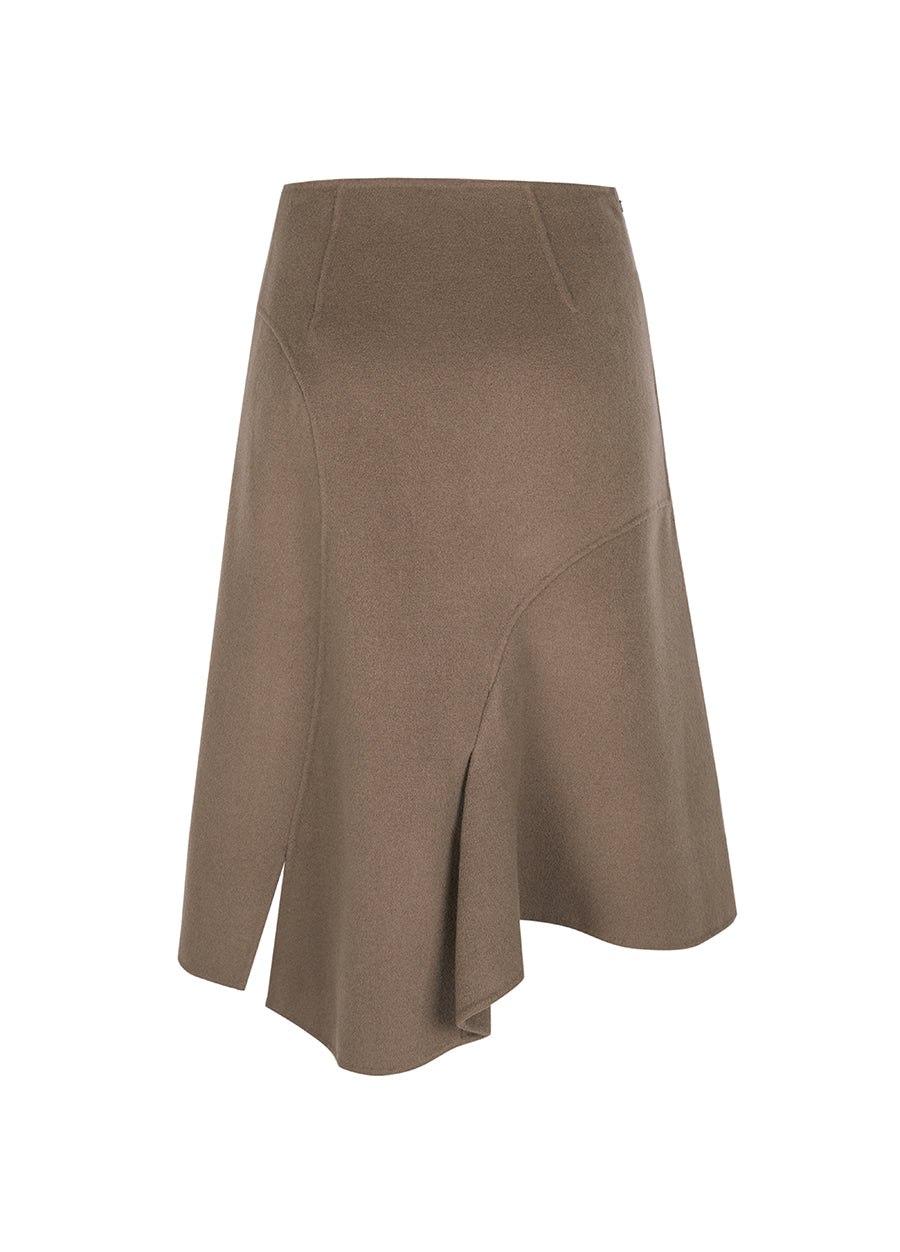 Skirt / JNBY Wool-blend Viscose Mermaid Skirt