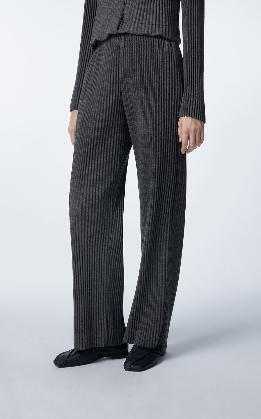 Pants / JNBY Pleats Wool Long Pants