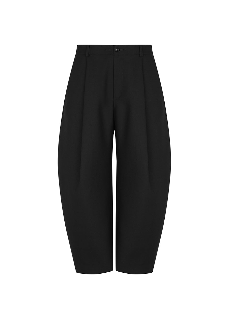 Pants / JNBY Relaxed Wool Wide-leg Pants