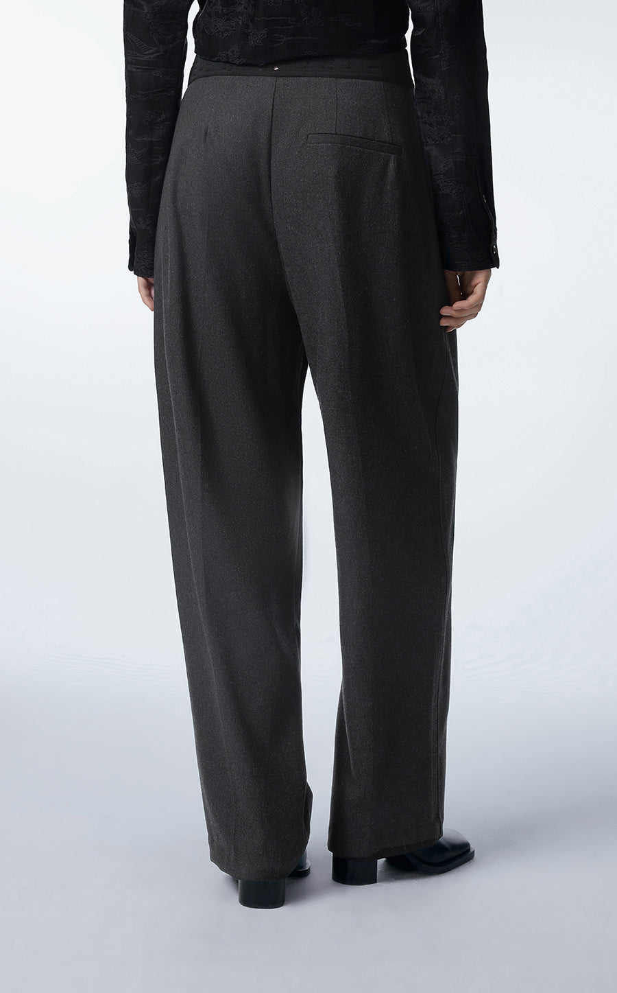 Pants / JNBY Wool Wide-leg Pants