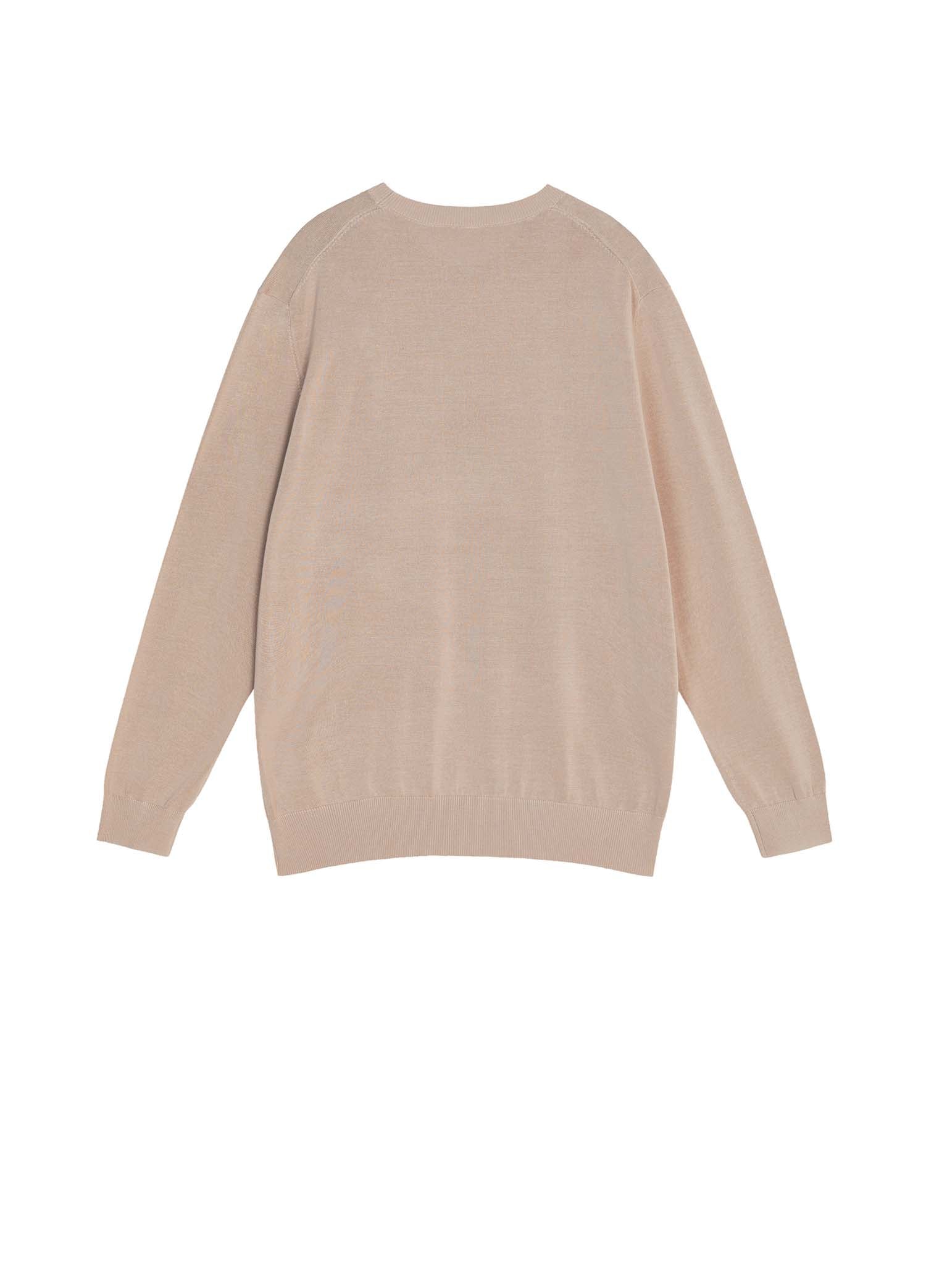 Sweater / JNBY Jacquard Crewneck Pullover (100% Cotton)