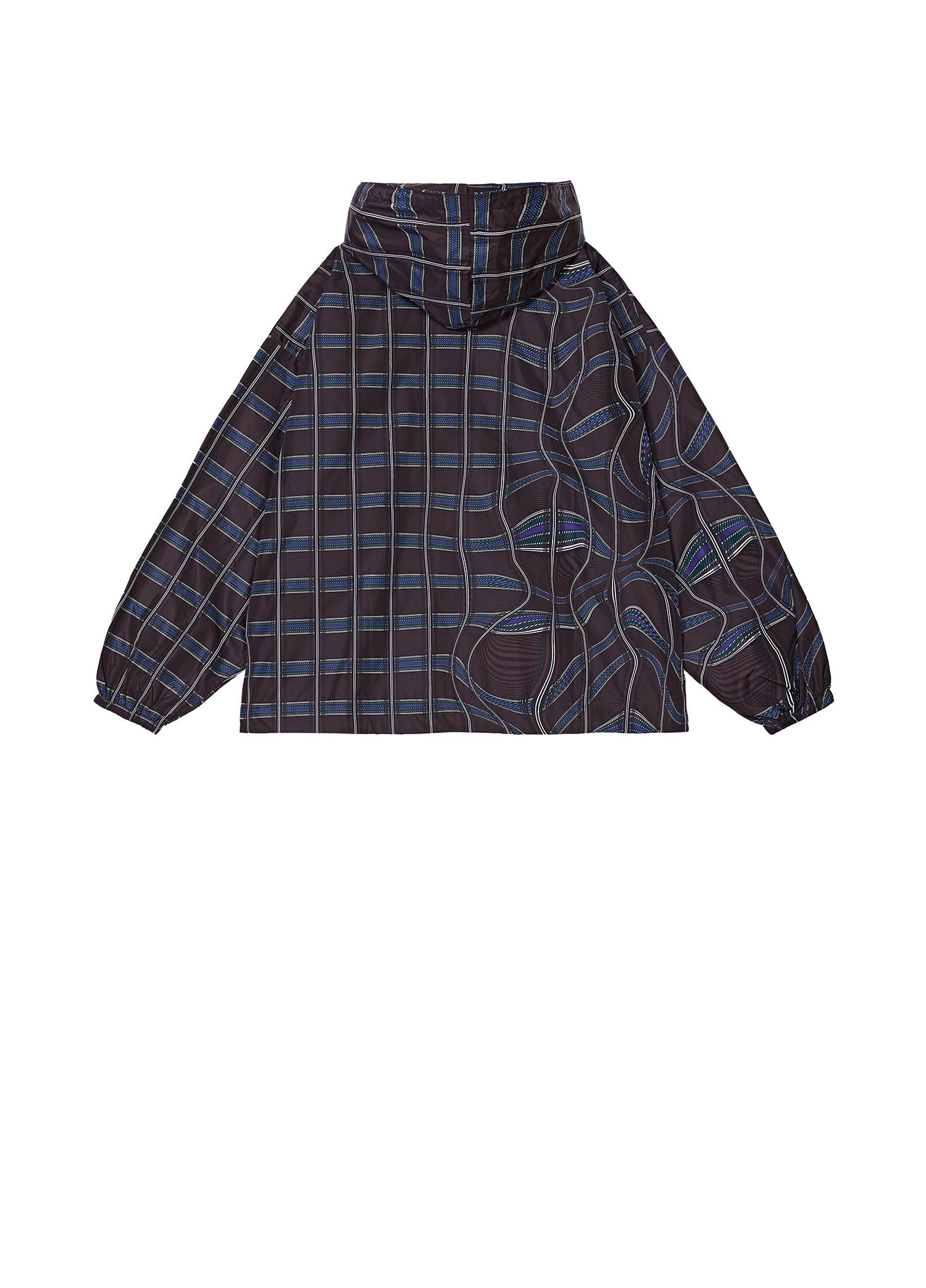 JNBY Loose Fit Full Print Hooded Jacket