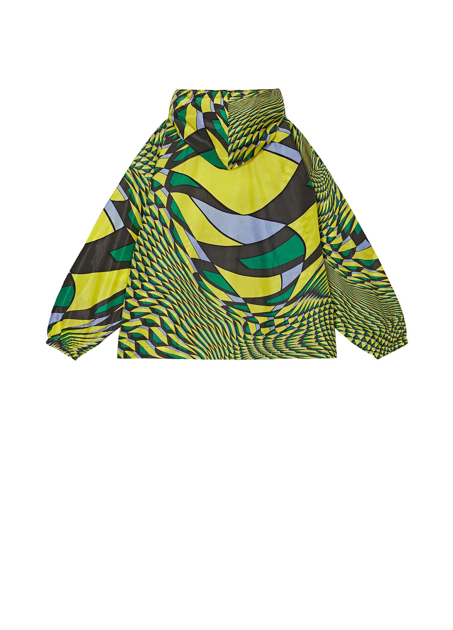 JNBY Loose Fit Full Print Hooded Jacket