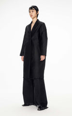 Coat / JNBY Irregular Hem Long Trench Coat (100% Cotton)