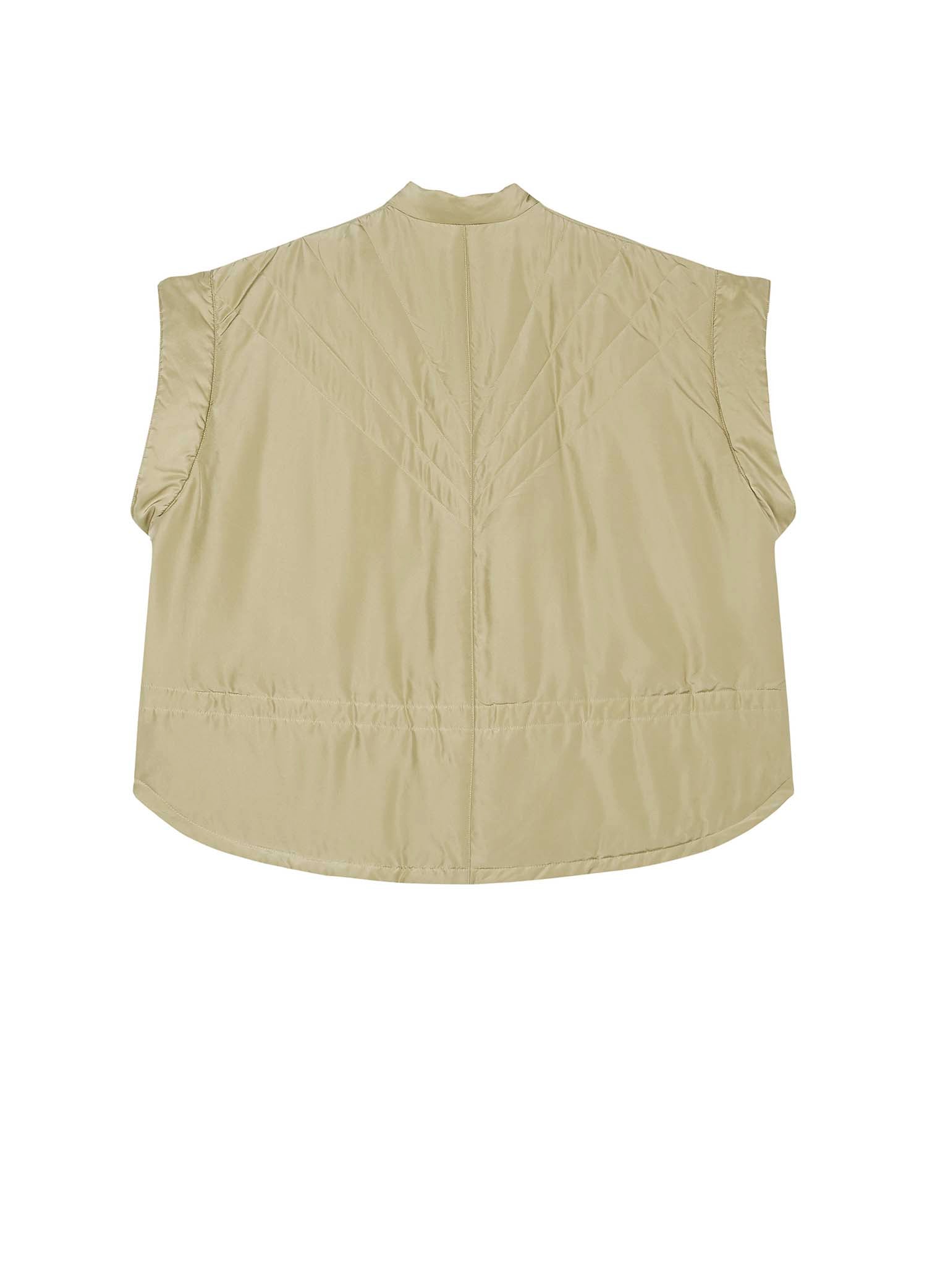 Vest / JNBY Zip-Up Silk Vest (100% Silk)