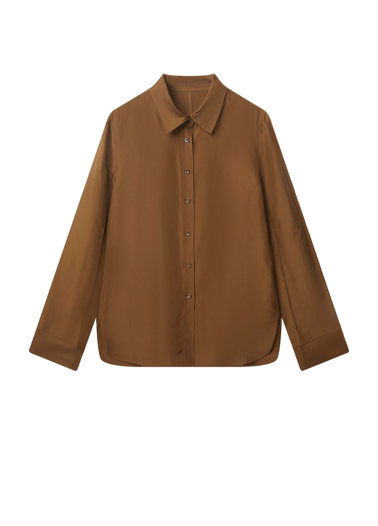 Shirt / JNBY Long Sleeve Silk Shirt (100% Silk)