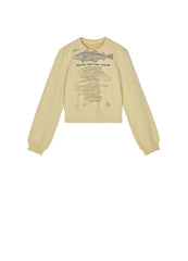 Sweaters / JNBY Crewneck Print Pullover (100% Cotton)
