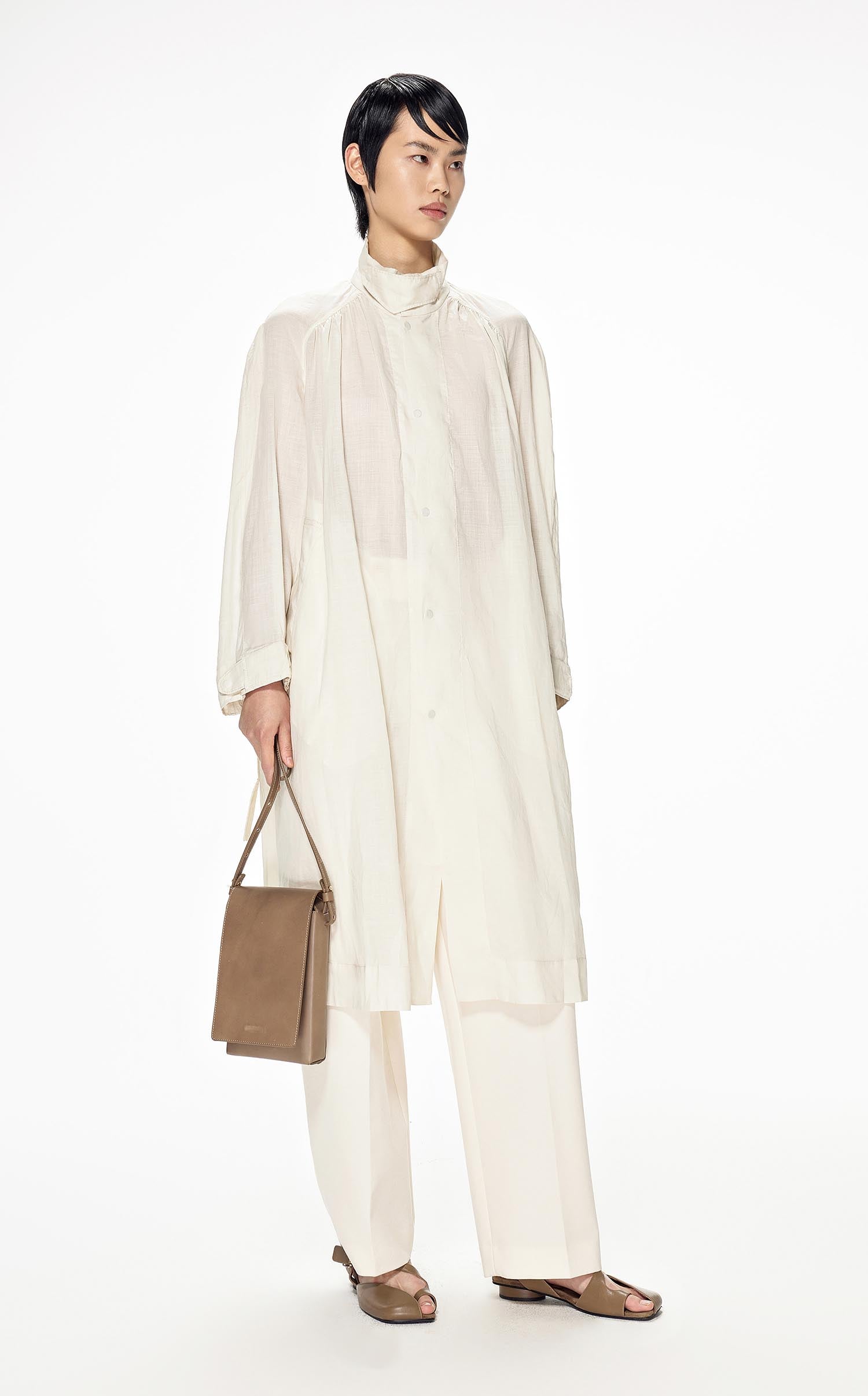 Coat / JNBY Oversize Long Trench Coat