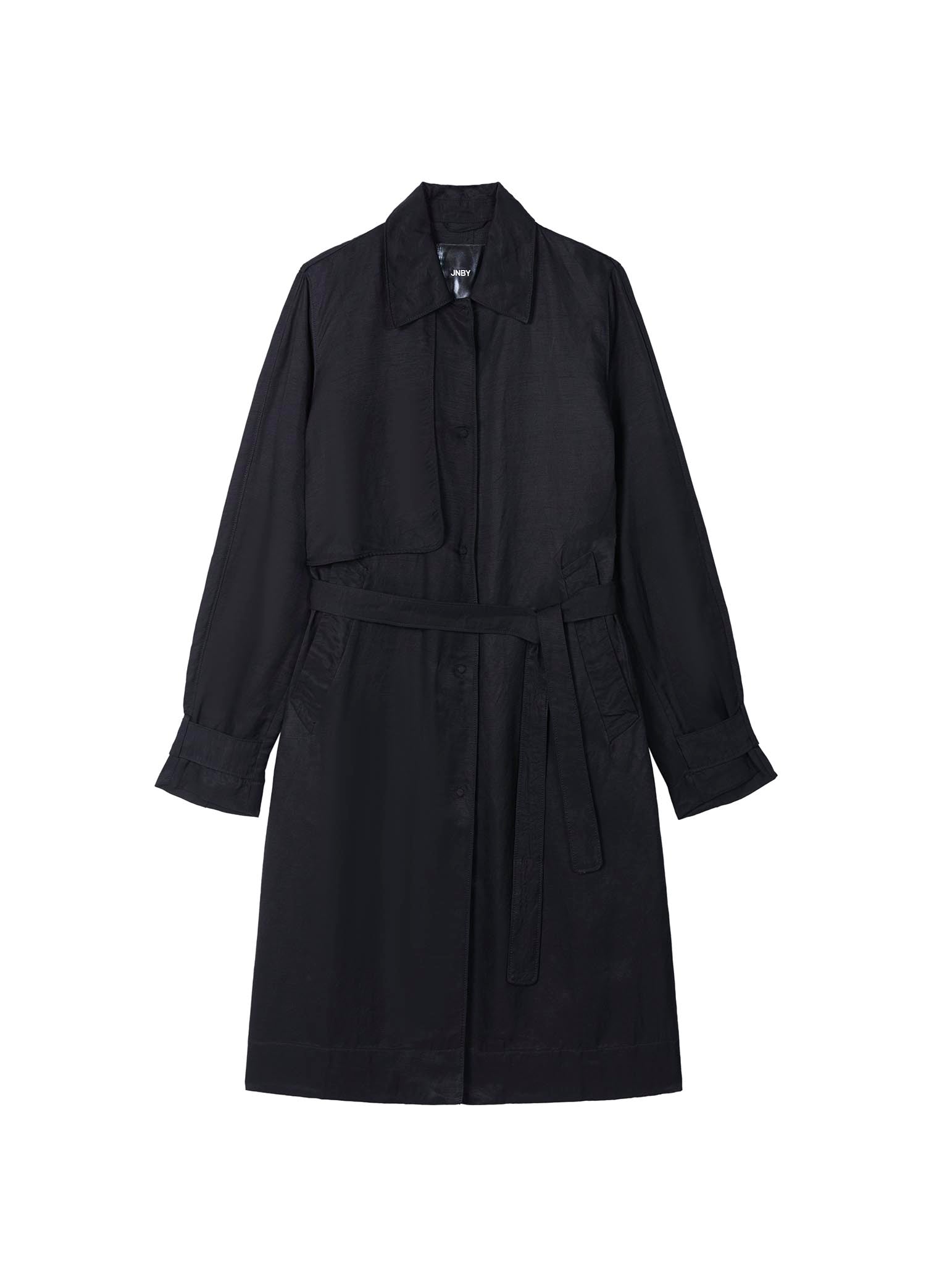 Coat / JNBY Mid-Length Loose Fit Trench Coat