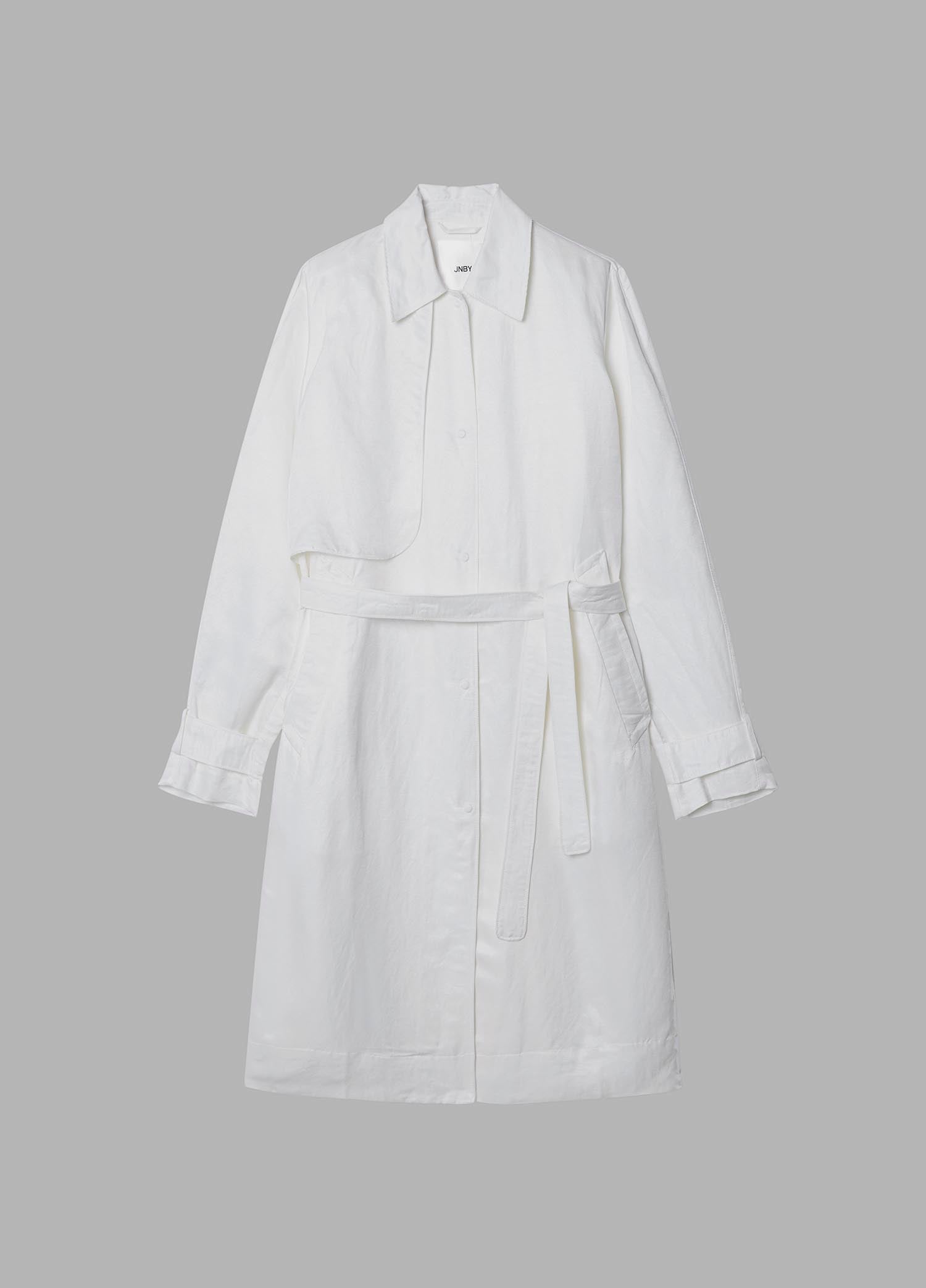 Coat / JNBY Mid-Length Loose Fit Trench Coat