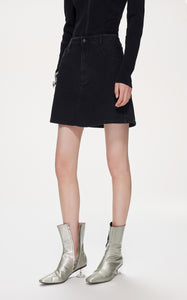 Skirts / JNBY A-line Short Denim Skirt