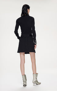 Skirts / JNBY A-line Short Denim Skirt