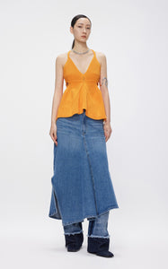 Skirt / JNBY Denim Maxi Skirt