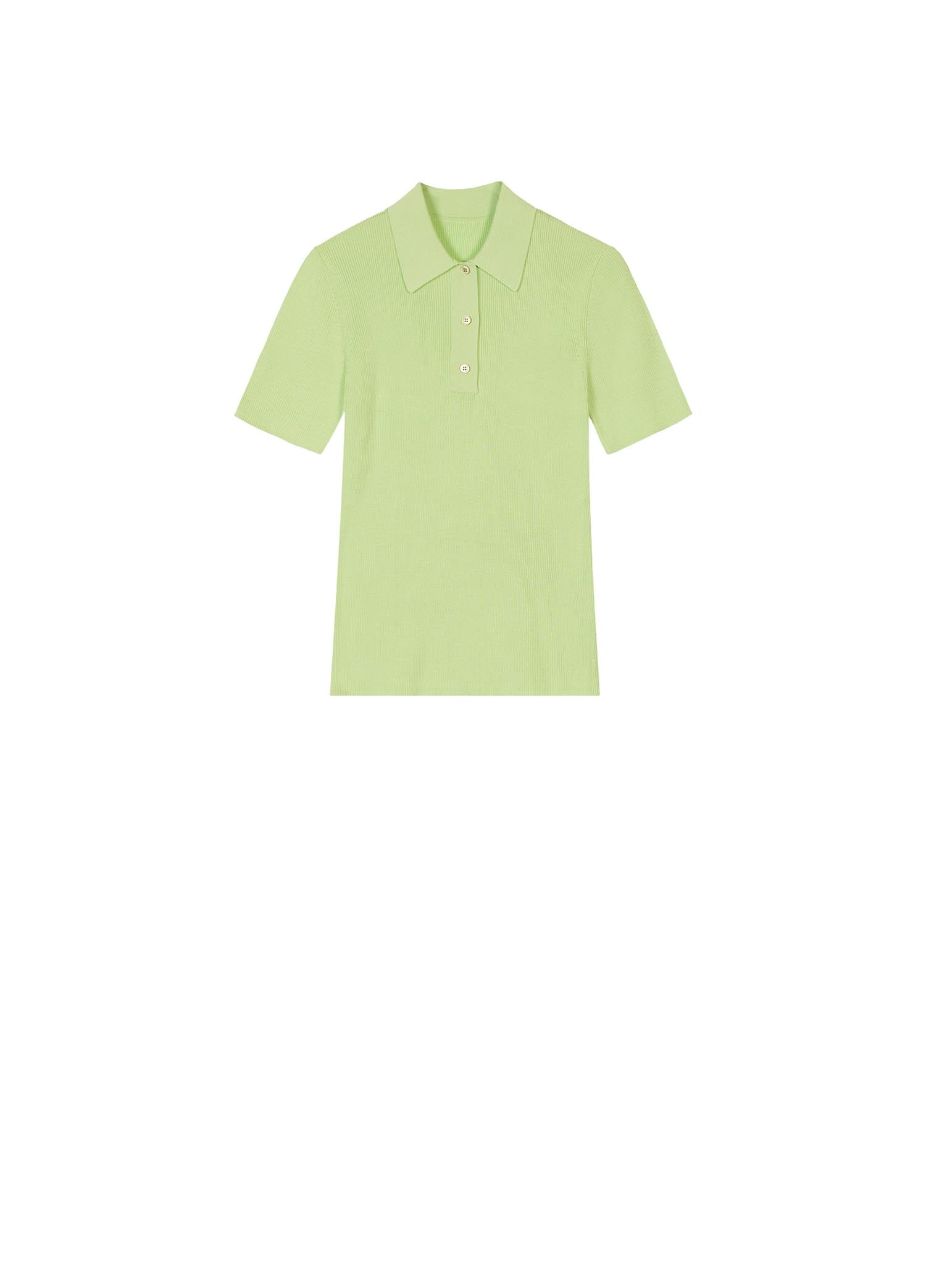 T-Shirt / JNBY Slim Fit Short Sleeve Polo T-Shirt (100% Silk)