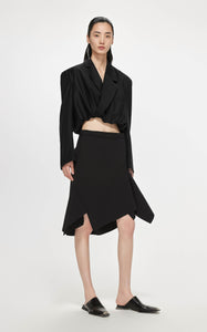 Skirt / JNBY Asymmetric Hem Short Skirt