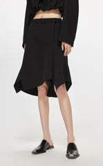 Skirt / JNBY Asymmetric Hem Short Skirt