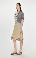 Skirt / JNBY Asymmetric Hem Short Skirt