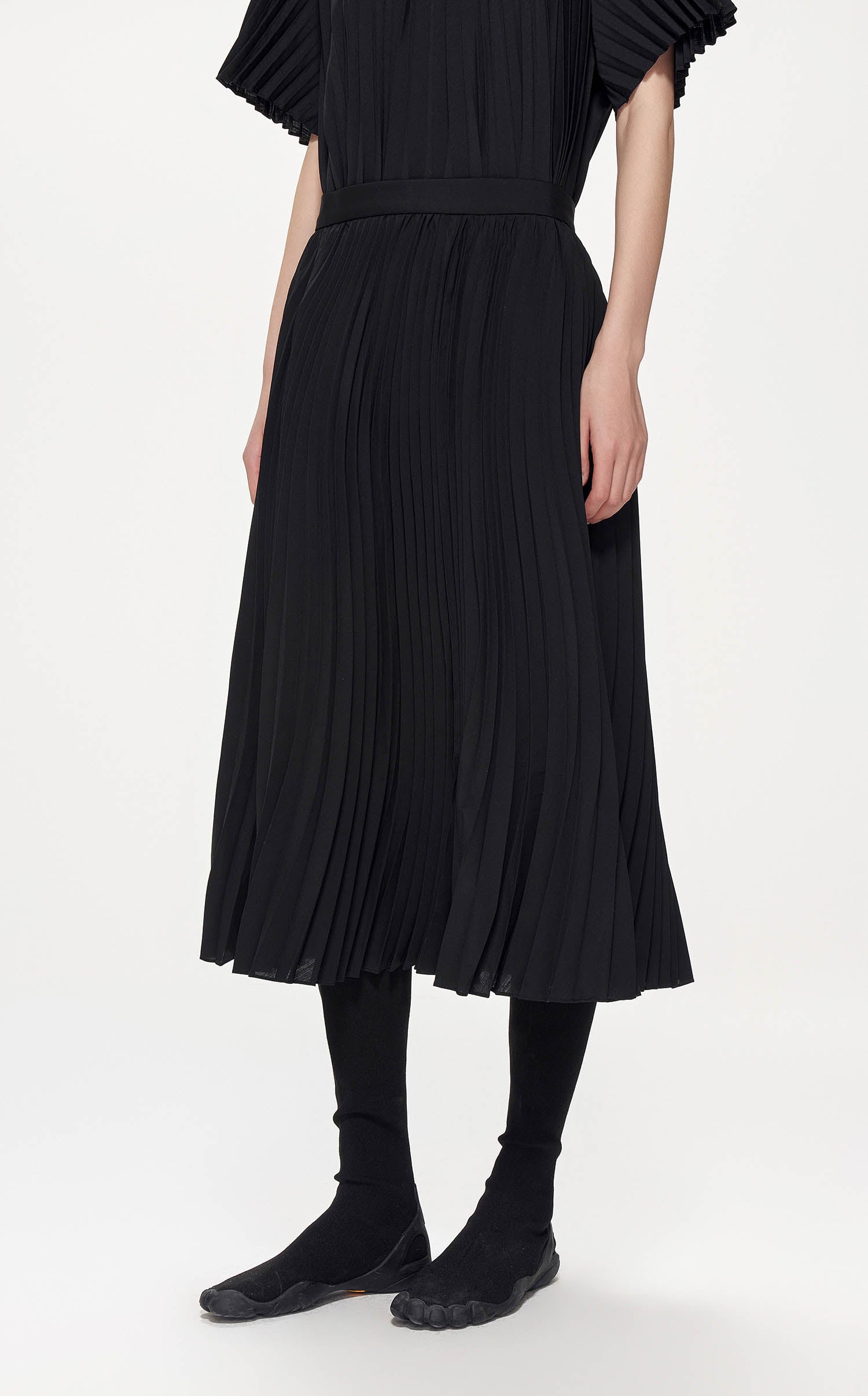 Skirt / JNBY Wool Blended A-Line Long Skirt