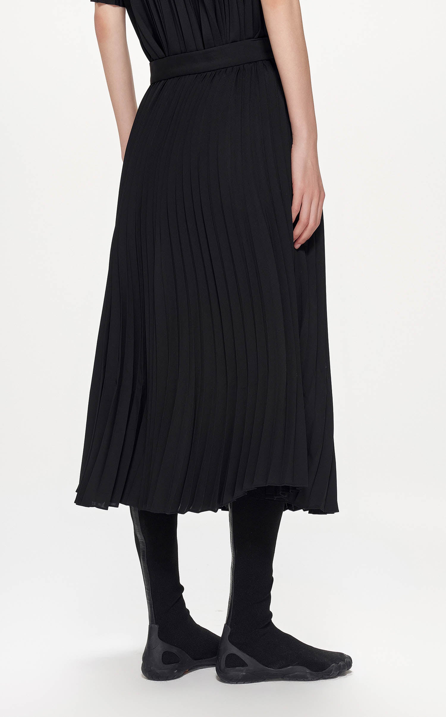 Skirt / JNBY Wool Blended A-Line Long Skirt