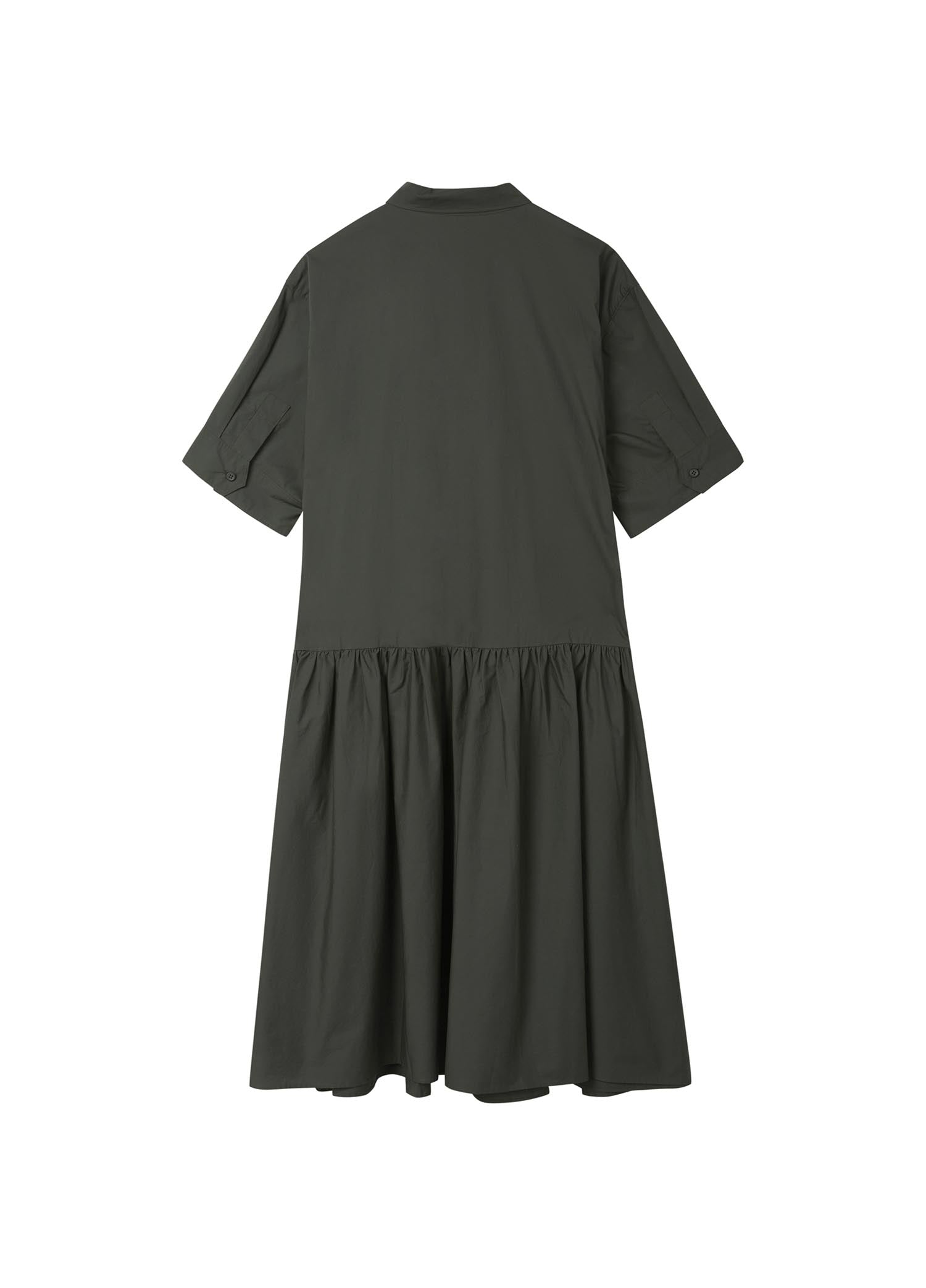 Dresses / JNBY Loose Fit Short Sleeve Dress (100% Cotton)