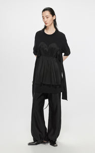 Dresses / JNBY Loose Fit Short Sleeve Dress（Black Friday Flash Sale)