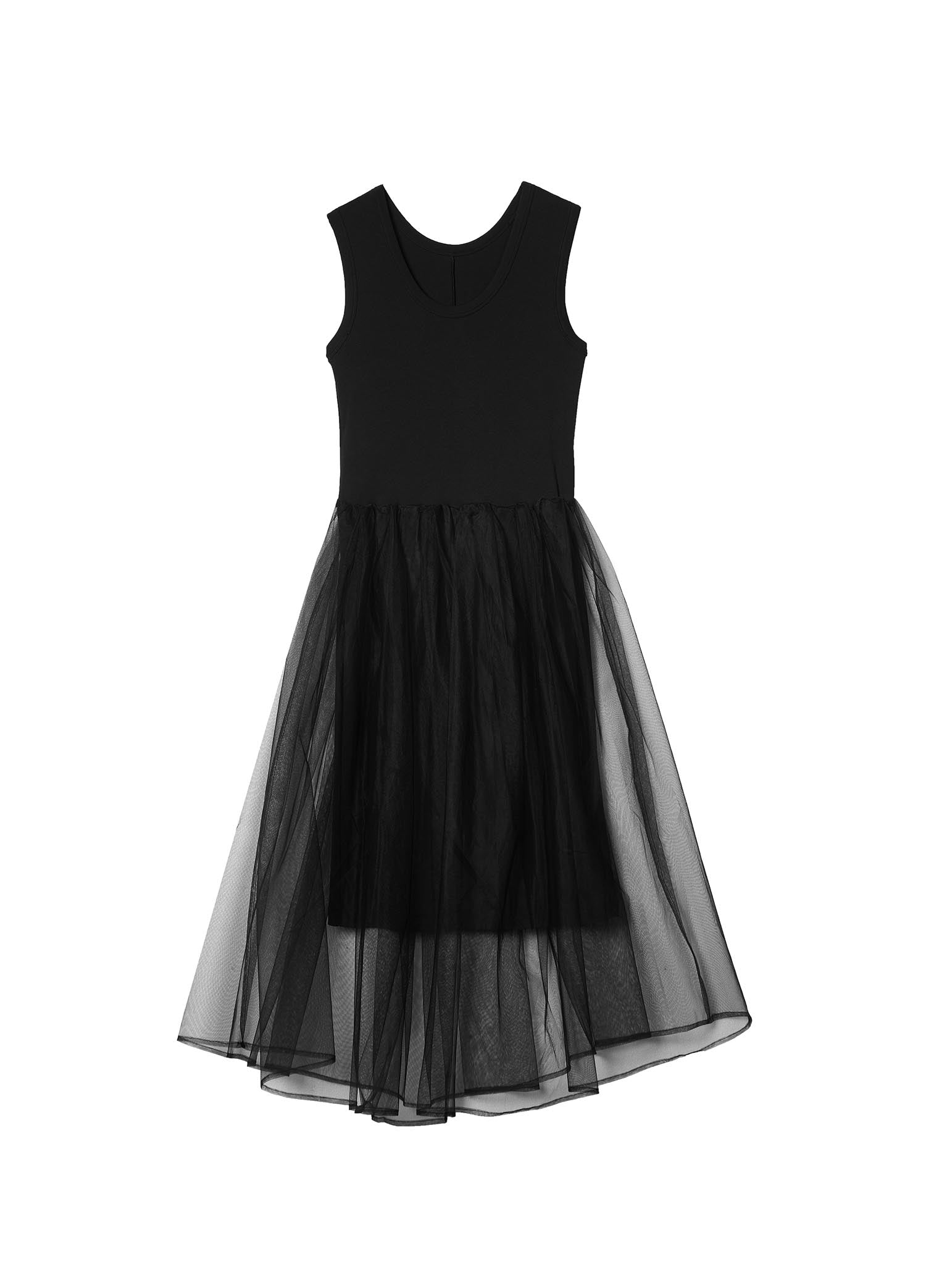 Dresses / JNBY Sleeveless Patched Layered Gauze Dress