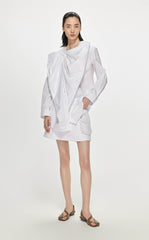 Dresses / JNBY Asymmetric Shoulder Long-Sleeved Dress